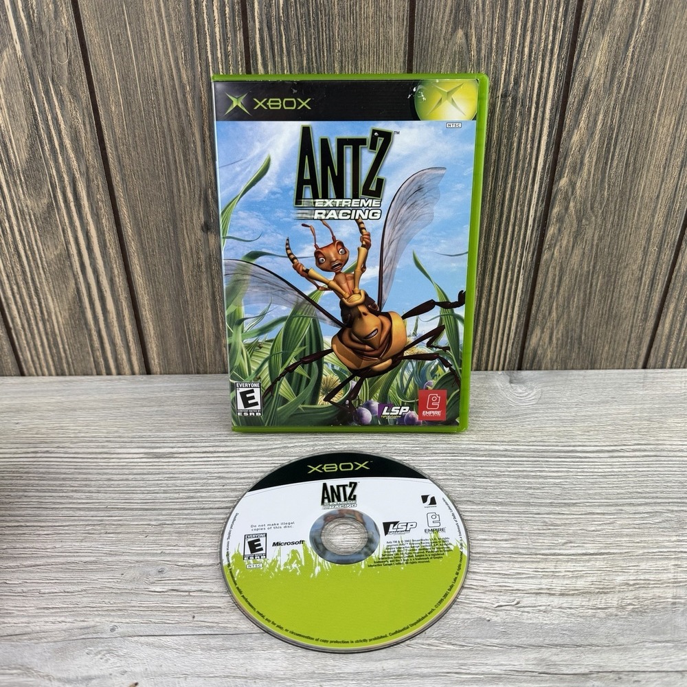 Antz Extreme Racing (Microsoft Xbox, 2002) Tested Working